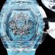 Hublot BIG BANG tattoo watch baby blue transparent case (4)_th.jpg